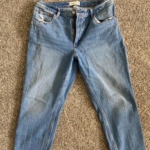 Abercrombie & Fitch Curve Love High Rise Mom Jean